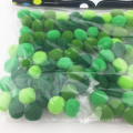 Craft Kits For Kids Green Nylon Mini Pompoms